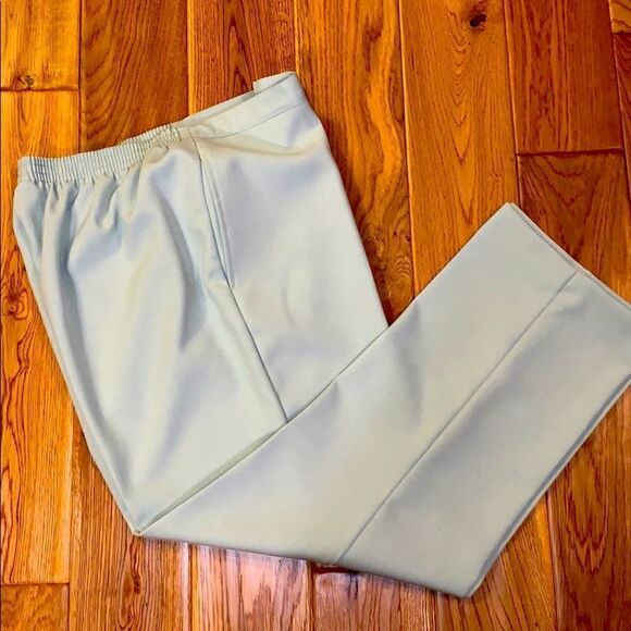 Alfred Dunner sage elastic waist pants. Size 12 - Picture 1 of 10